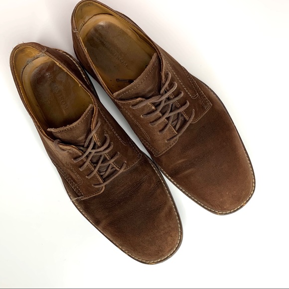 Nordstrom Mahogany Nubuck Bucks/Derbys- size 8 1/2 - Picture 2 of 8